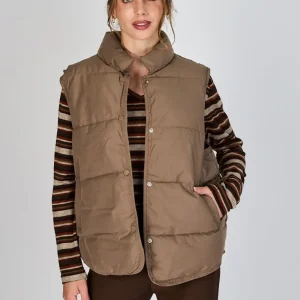 Parka sin Mangas Violeta Woman by Eclipse
