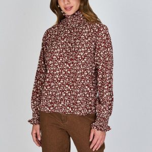 Blusa Floreada Renata Burdeo Eclipse
