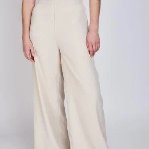 Pantalón Wide Leg Leticia Beige Eclipse
