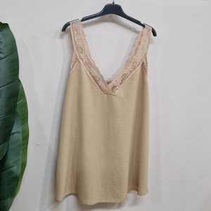 Lencera Cloe Crep Beige
