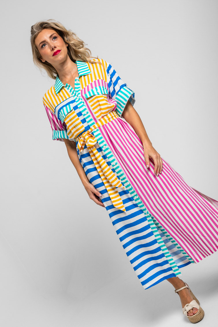 Vestido camisero safari Dolce Vita - Imagen 3