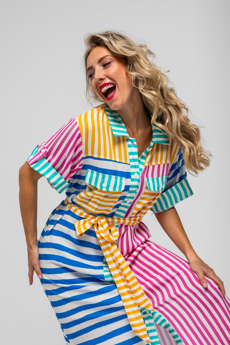 Vestido camisero safari Dolce Vita - Imagen 5