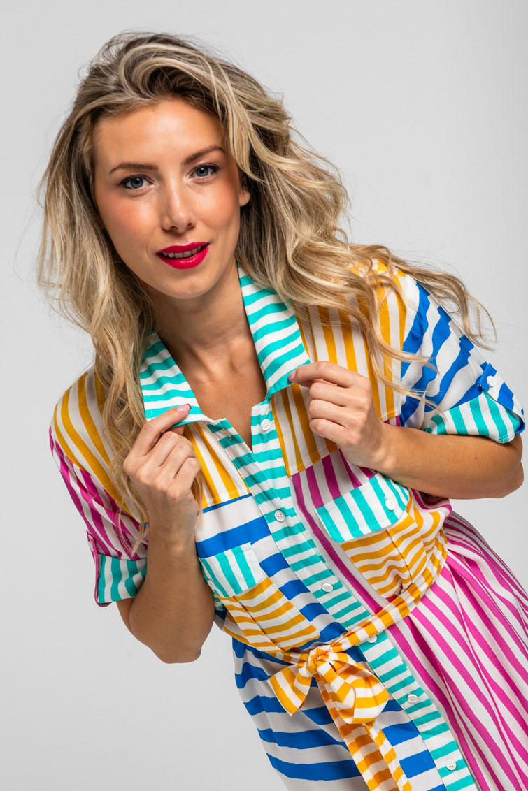 Vestido camisero safari Dolce Vita - Imagen 4