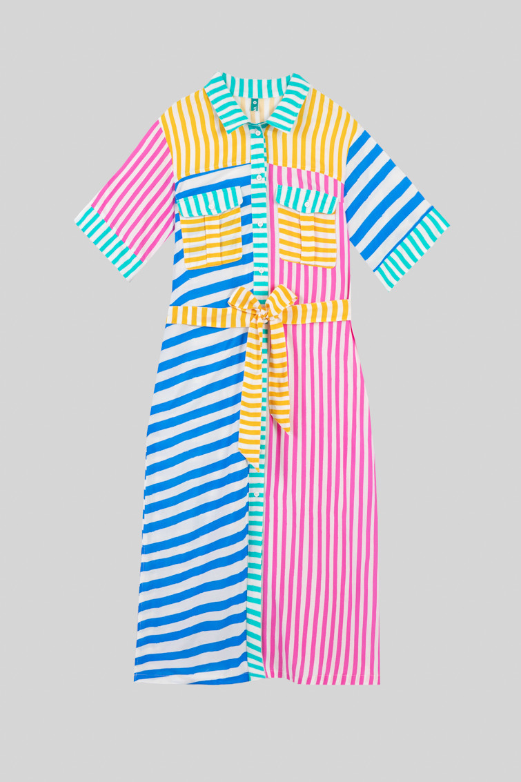 Vestido camisero safari Dolce Vita - Imagen 9