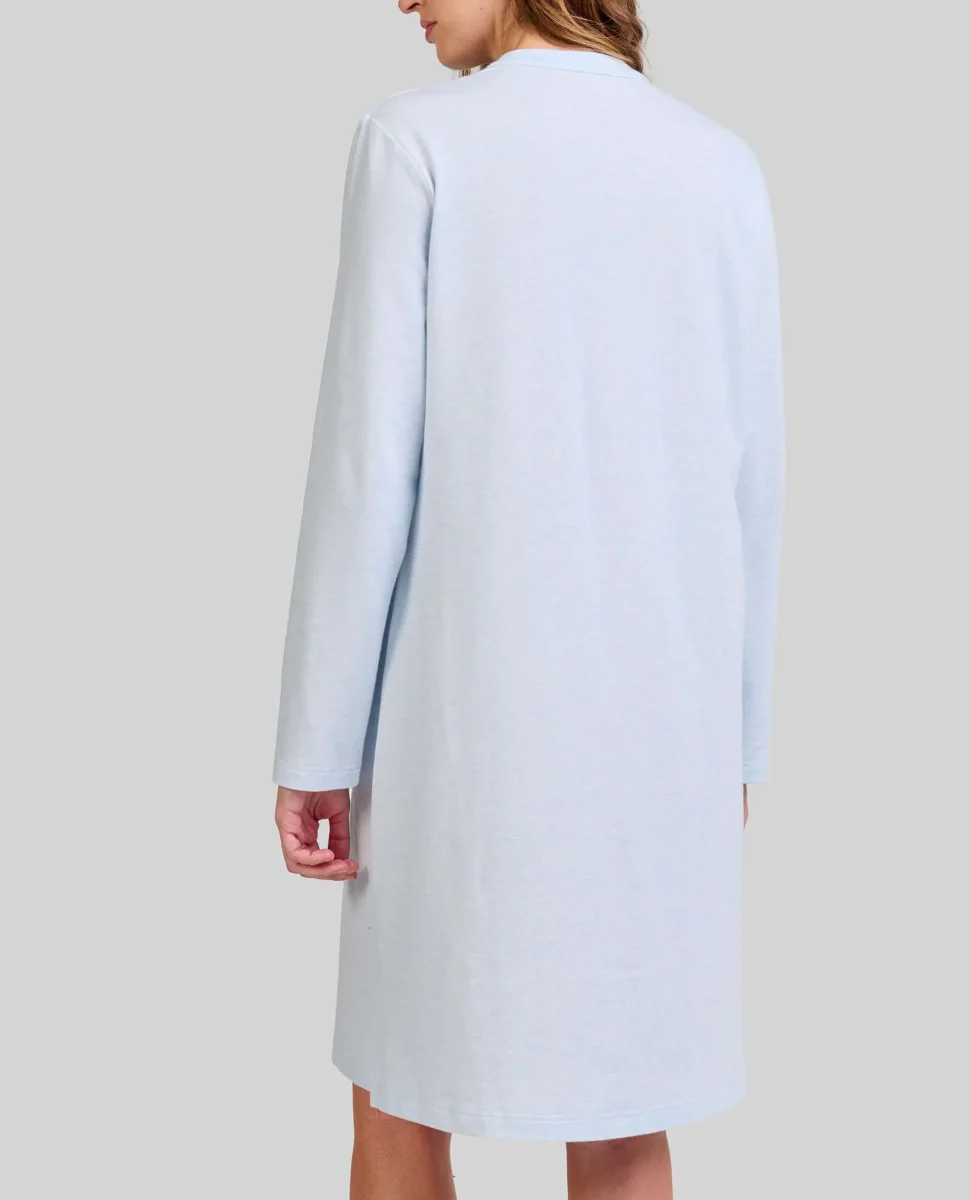 Camisón lencero manga larga cuello pata - Imagen 4