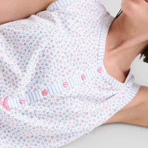 Camisón corto verano florecitas