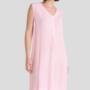 Camisón mujer verano jaquard a topitos