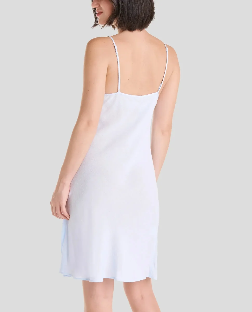 Camisón verano tirantes jaquard - Imagen 4