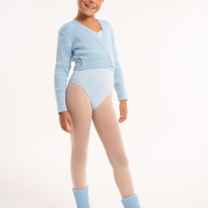 Chaqueta ballet celeste