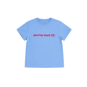 camiseta baby tee don't be track 07