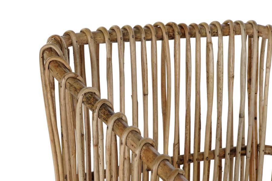 Sillón artesanal en ratán natural - Imagen 6