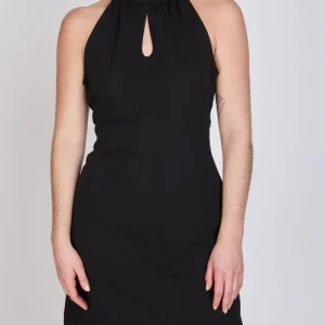 Vestido Halter Elo Negro ATR by Eclipse