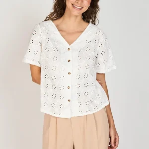 Blusa Delfina Broderie Eclipse