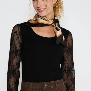 Pañuelo Leonor Negro