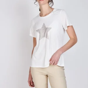 Polera Estrella Valentina Ecru Woman by Eclipse
