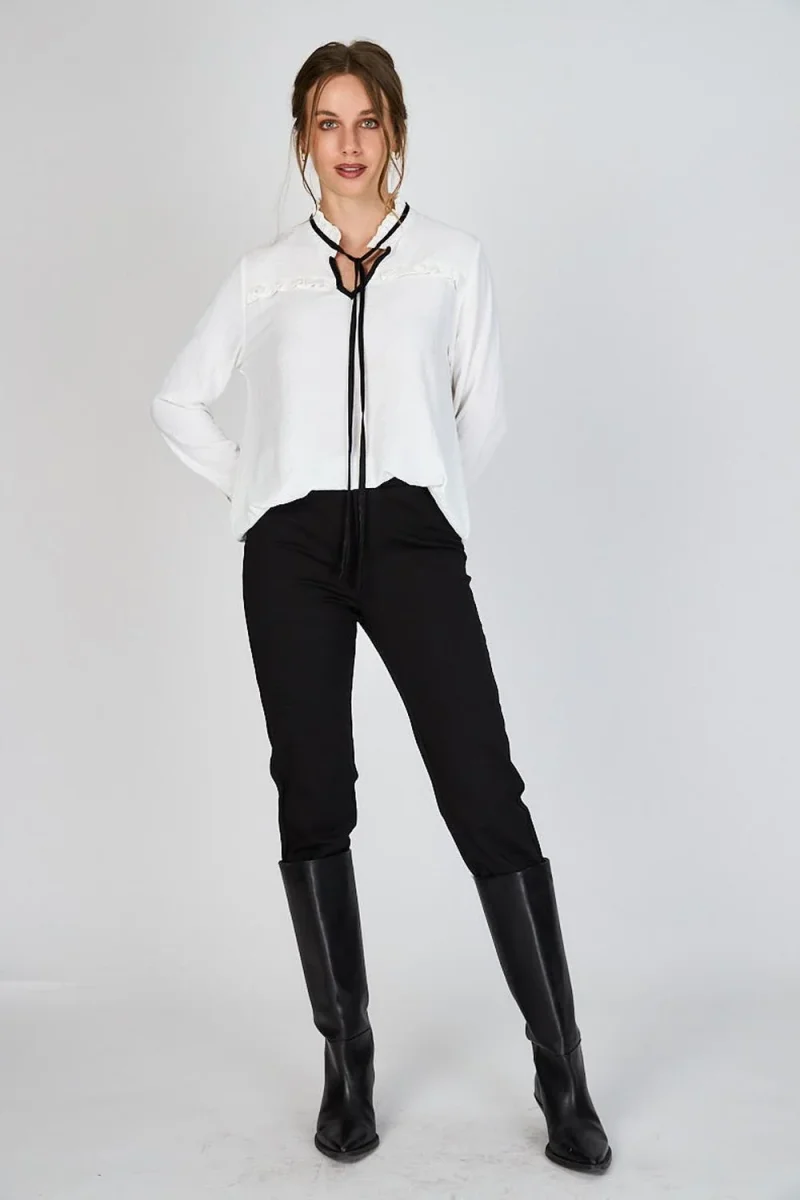 Blusa con Lazo Anastasia Crudo Woman by Eclipse