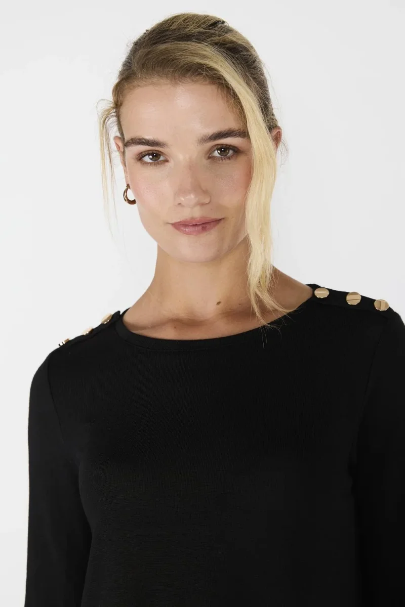 Polera Clarisa Negro - Imagen 4