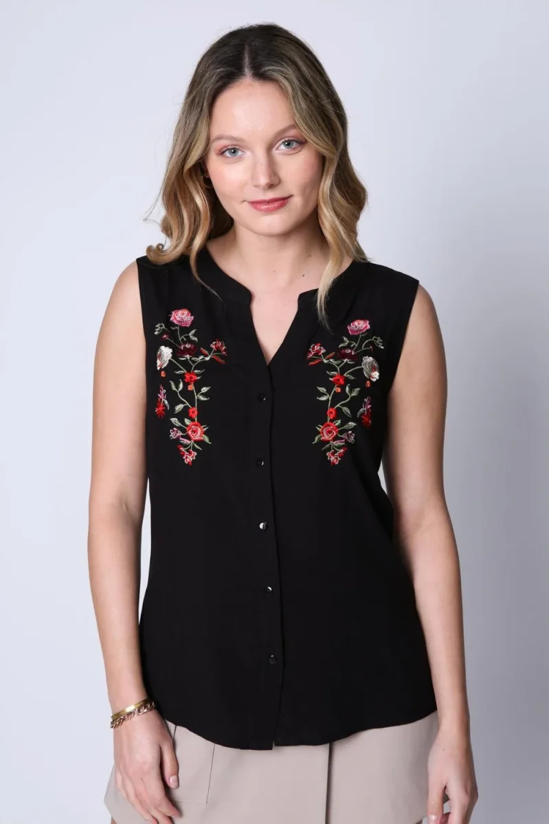Blusa Rosa Negro Eclipse - Imagen 2