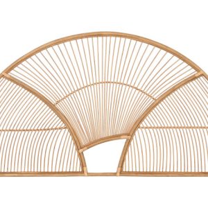 Cabecero bambú y ratán natural (160 cm)