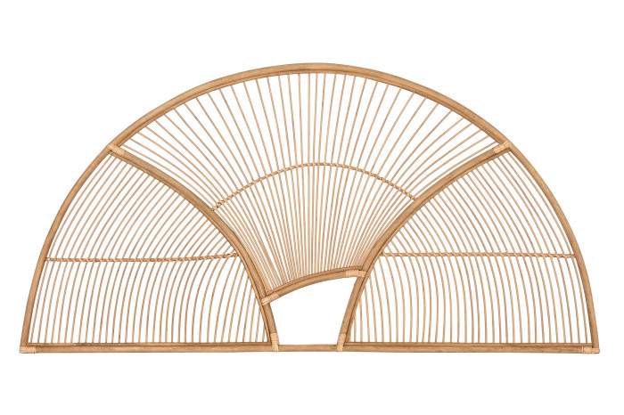 Cabecero bambú y ratán natural (160 cm) - Imagen 2