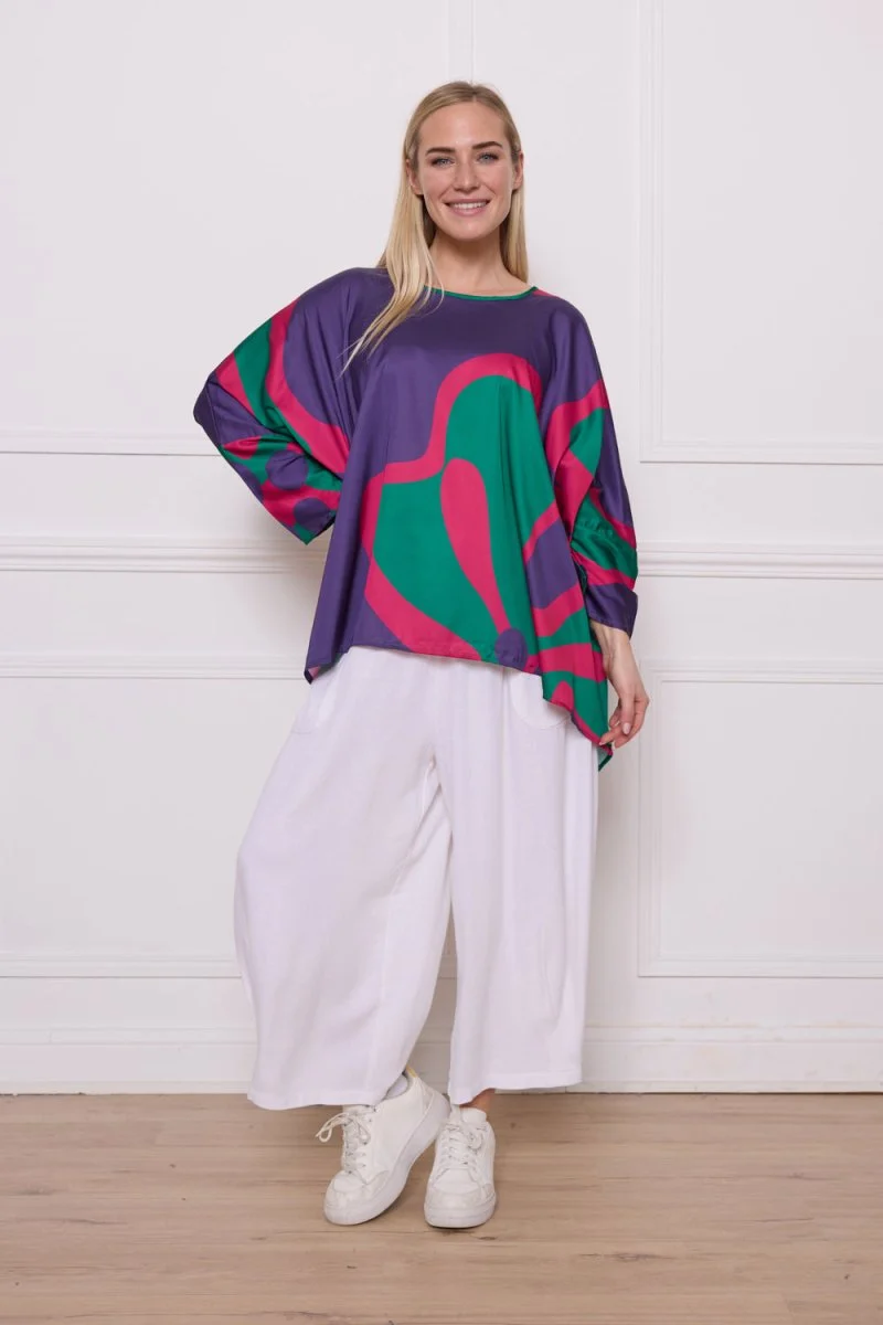Blouse motifs polyester - Imagen 5