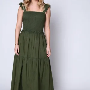Vestido Julia Verde Militar Eclipse
