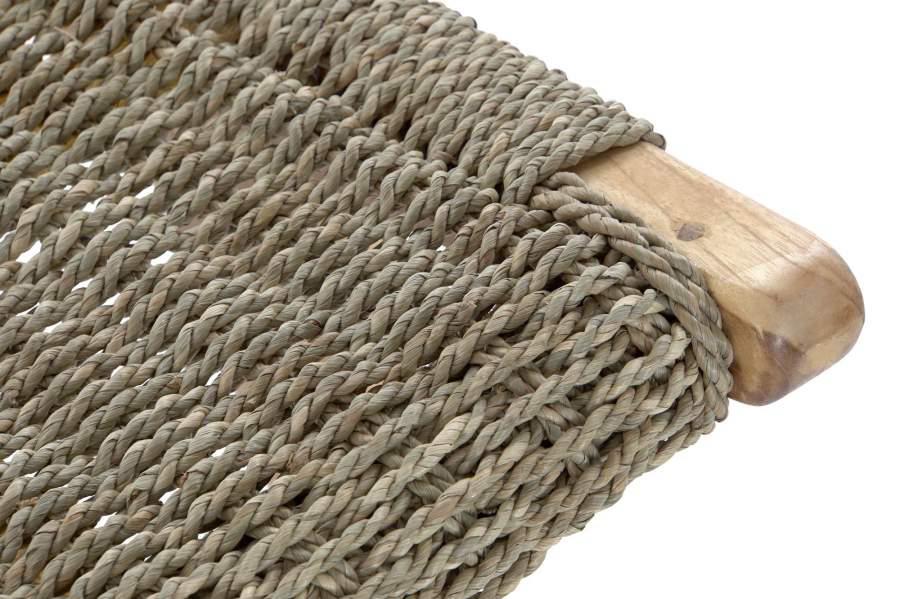 Butaca teca ratán marrón (65 cm) - Imagen 5
