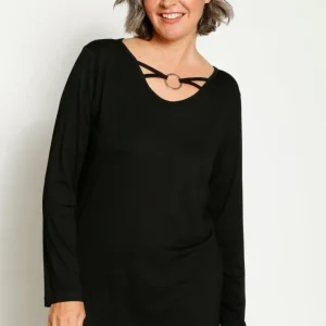 Polera Romy Negro Woman By Eclipse