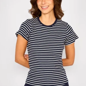 Polera Rayas Francesca Azul