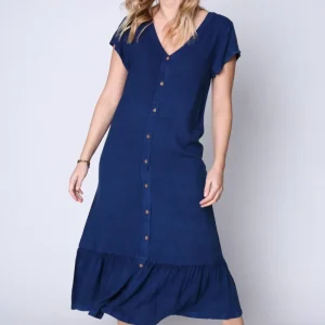 Vestido Fran Azul Eclipse