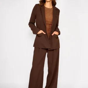 Blazer Lino Amara Chocolate