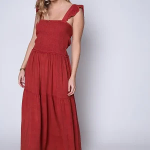 Vestido Julia Terracota Eclipse