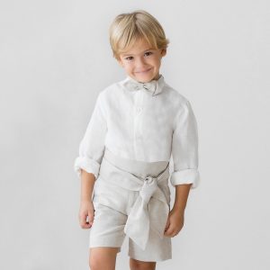 Fajín de niño anudado
