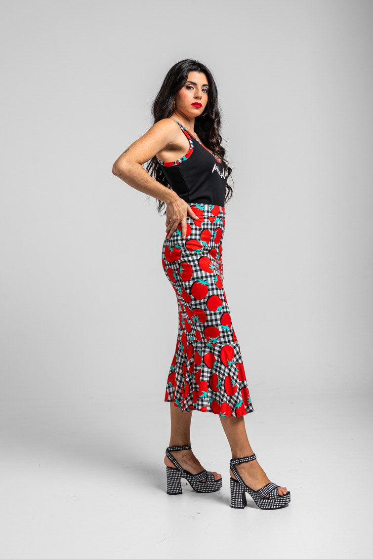 Falda lápiz Pomodori - Imagen 6