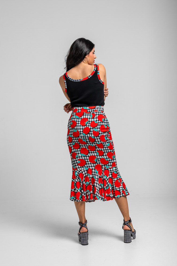 Falda lápiz Pomodori - Imagen 5