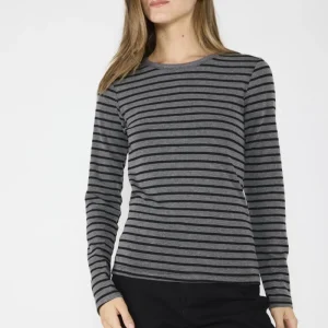 Polera Florencia Gris/Negro