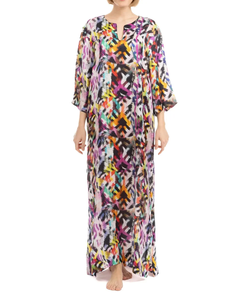 Kaftan seda manga corta - Imagen 3
