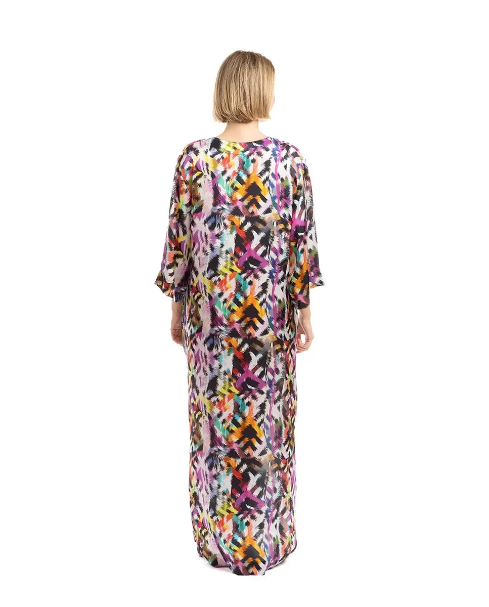 Kaftan seda manga corta - Imagen 5