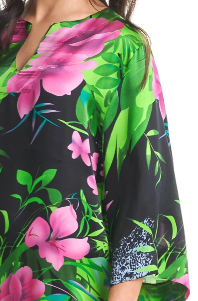 Kaftan seda natural manga corta - Imagen 4