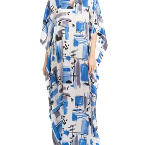 Kaftan seda manga mariposa