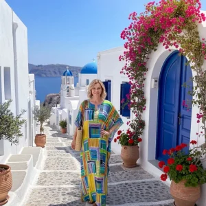 Kaftan seda manga mariposa