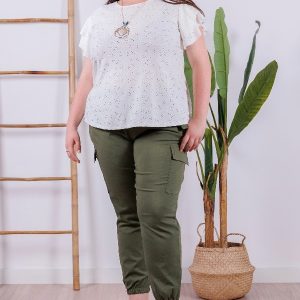 Pantalon Cargo Kaki