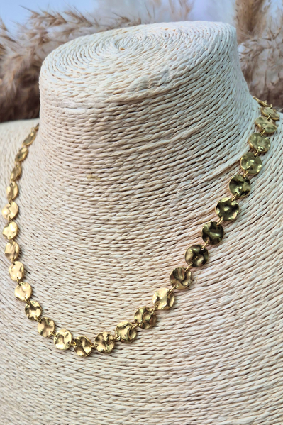Collar Circle Mini Dorado - Imagen 3