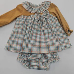 Vestido Braguita Mostaza