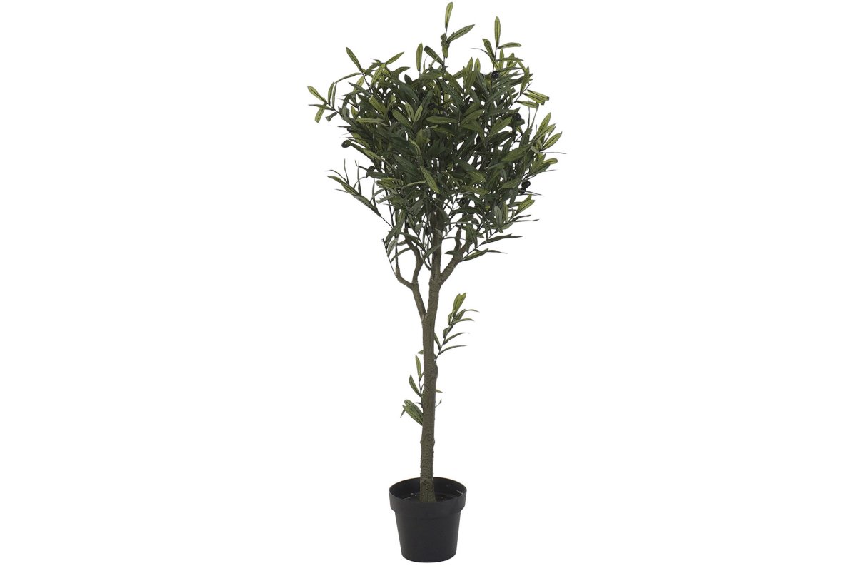 Olivo Artificial Decorativo de 142 cm con Maceta - Imagen 2