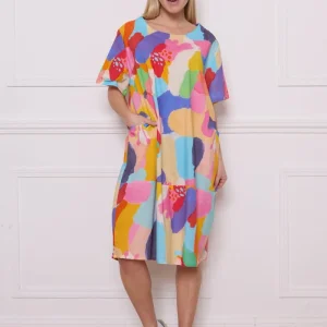 Robe pastel coton