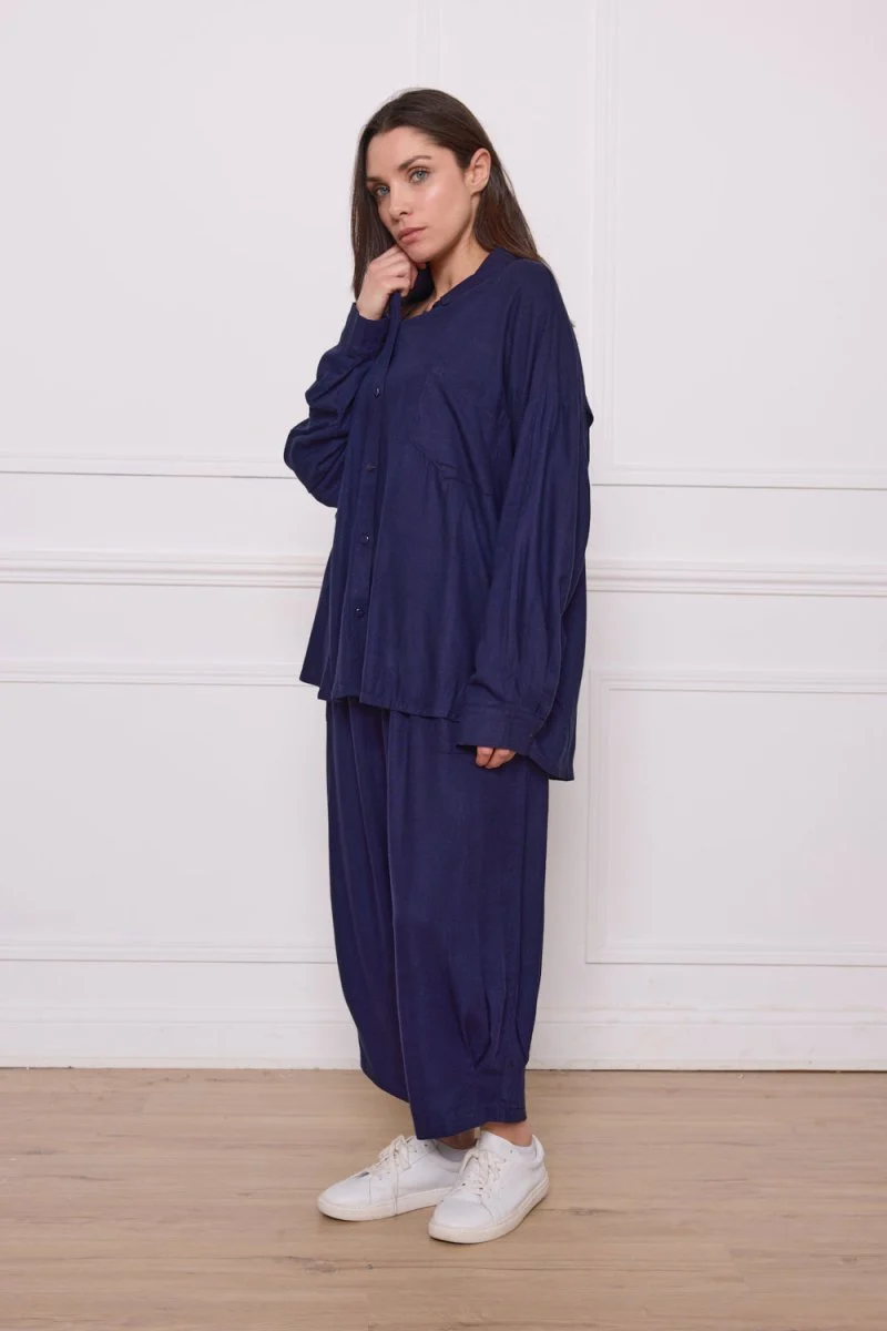 Blouse en lin et viscose - Imagen 6