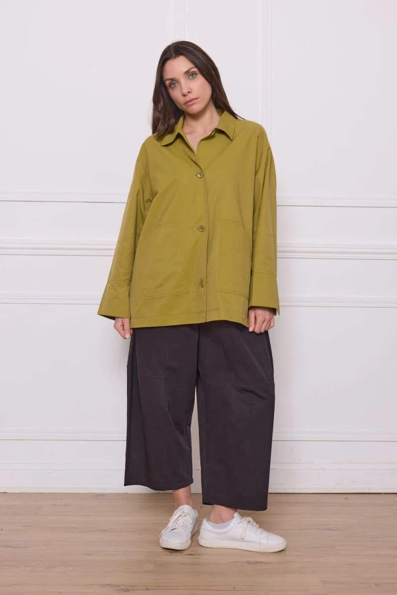 Veste courte légère en coton et nylon - Imagen 5