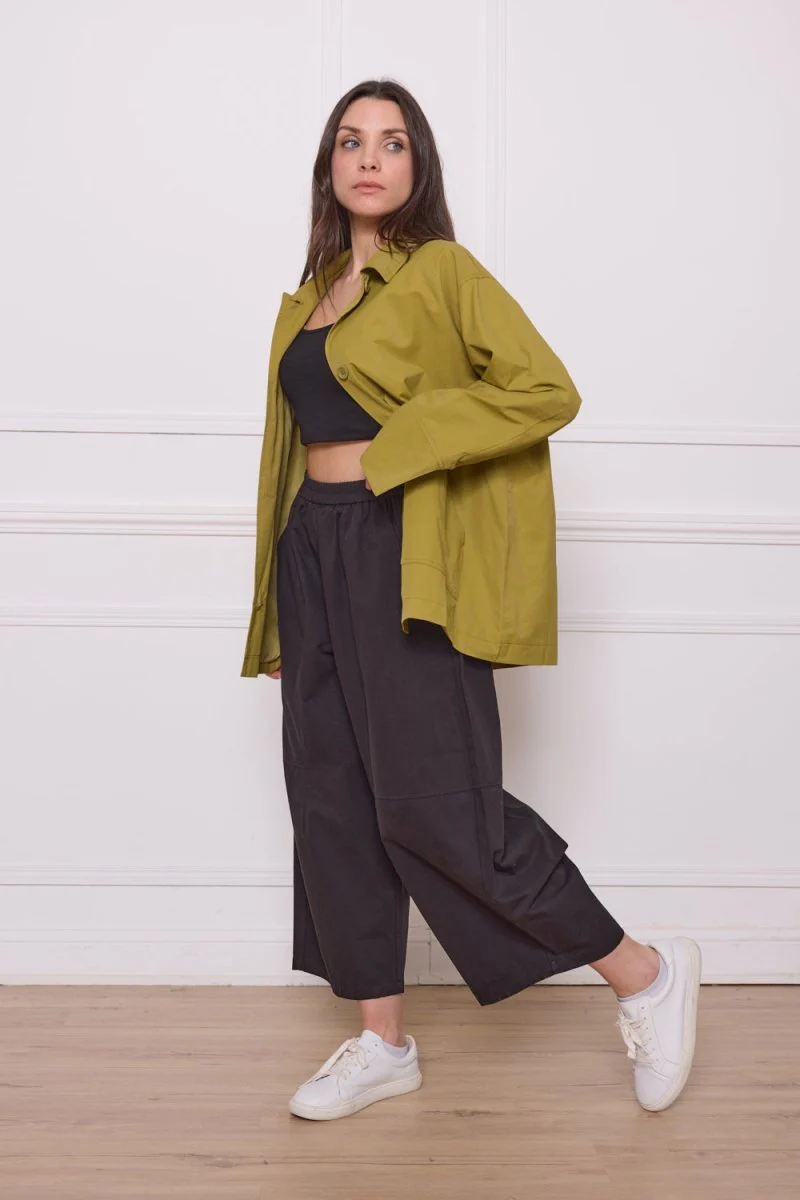 Veste courte légère en coton et nylon - Imagen 6