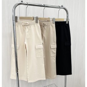 Pantalón ancho cargo para niña – Comodidad y estilo urbano